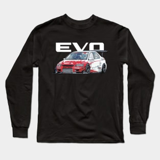 CYBER EVO 9 WORLD TIME ATTACK SUN AUTO TOMEI  WTAC Long Sleeve T-Shirt